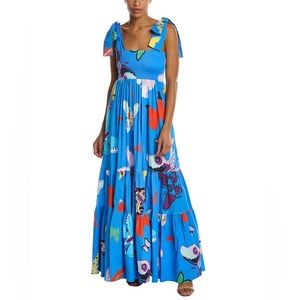 Sheridan French Blue Butterflies Butterfly Kelly Dress